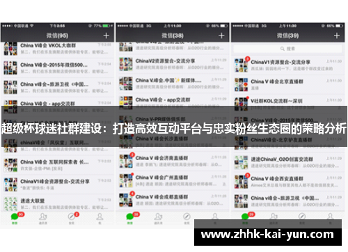 超级杯球迷社群建设：打造高效互动平台与忠实粉丝生态圈的策略分析